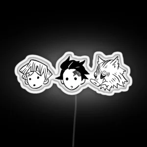 The Slayer Of Demons TRIO RGB Neon Sign