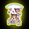 Vintage Smiths Baby Deer LED Neon Sign with Color Changing Effect