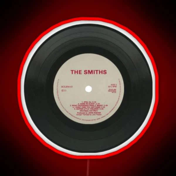 The Smiths Record RGB Neon Sign