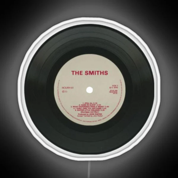 The Smiths Record RGB Neon Sign