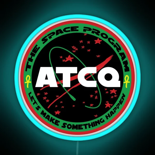 The Space Program RGB Neon Sign