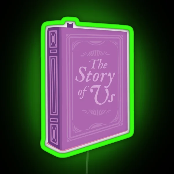 The Story Of Us TV RGB Neon Sign