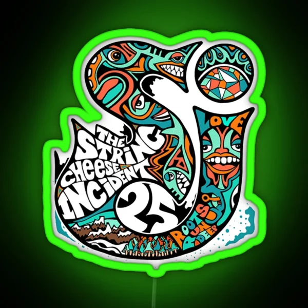 The String Cheese Incident RGB Neon Sign