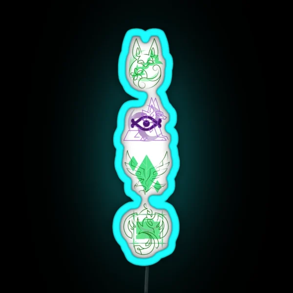 The Sumeru Aggravate Boys RGB Neon Sign