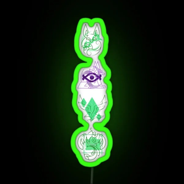 The Sumeru Aggravate Boys RGB Neon Sign