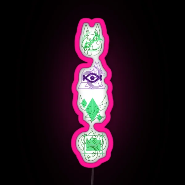 The Sumeru Aggravate Boys RGB Neon Sign