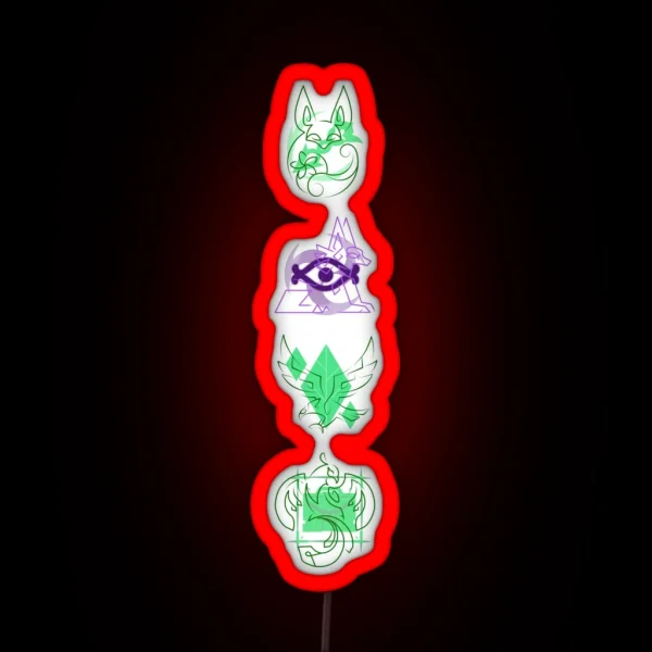 The Sumeru Aggravate Boys RGB Neon Sign