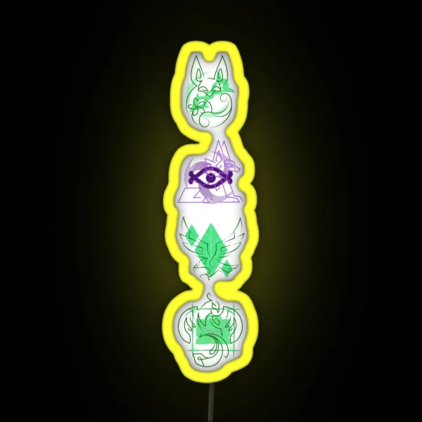 The Sumeru Aggravate Boys RGB Neon Sign