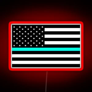 The Thin Baja Blast Line RGB Neon Sign