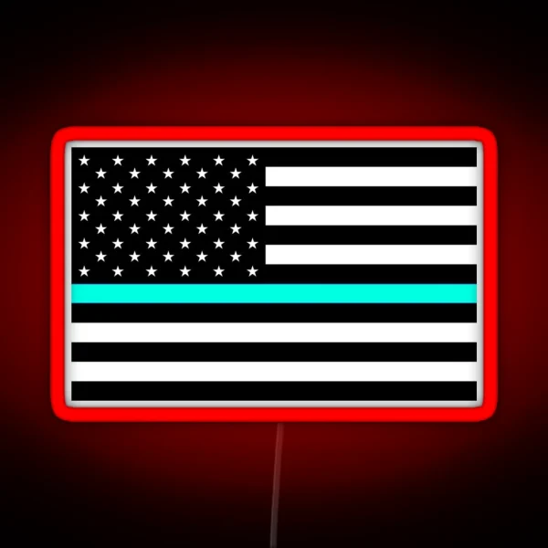The Thin Baja Blast Line RGB Neon Sign