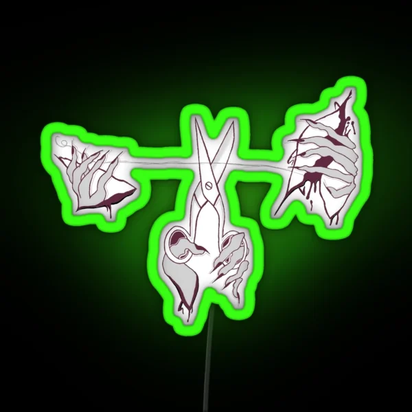 The Three Fates Greek Mythology RGB Neon Sign