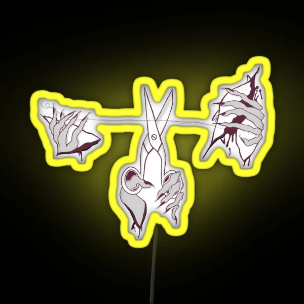 The Three Fates Greek Mythology RGB Neon Sign