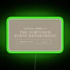 Neon Literary Sign with RGB Colorful Bolter Design Inspiration Quote