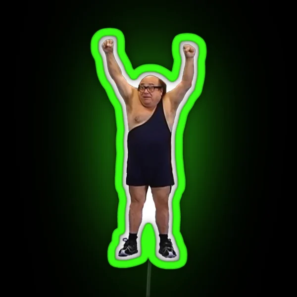 The Trash Man RGB Neon Sign