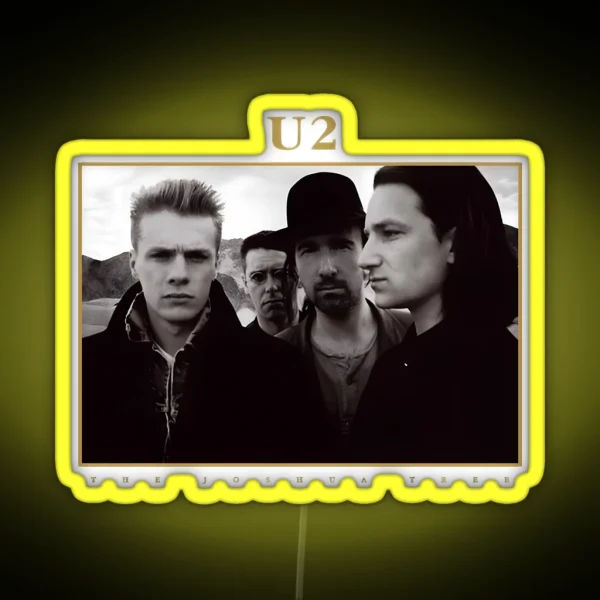 THE U2 U TWO RGB Neon Sign
