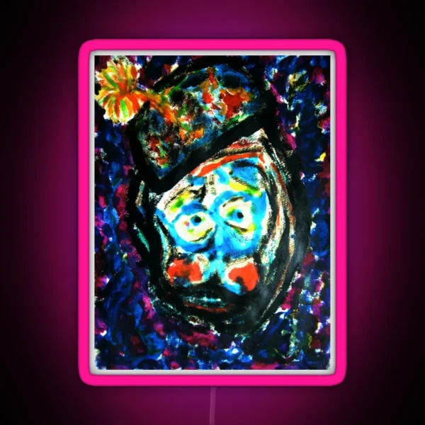 The Unhappy Clown RGB Neon Sign