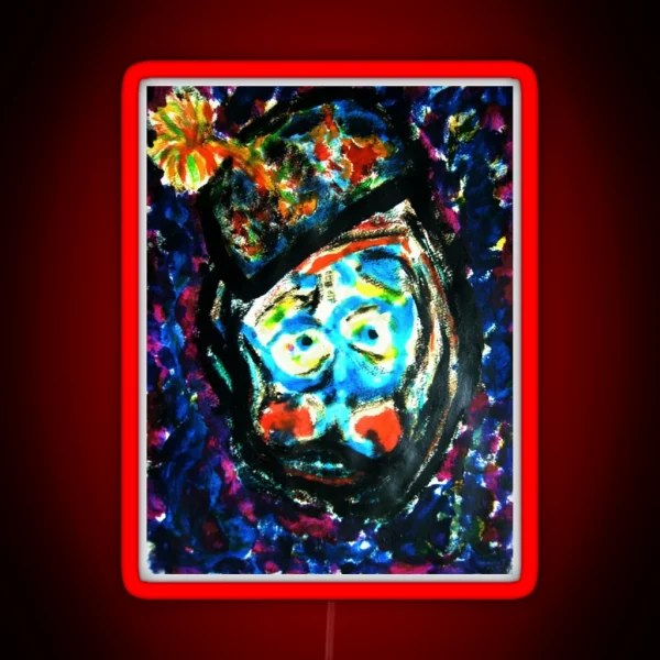 The Unhappy Clown RGB Neon Sign