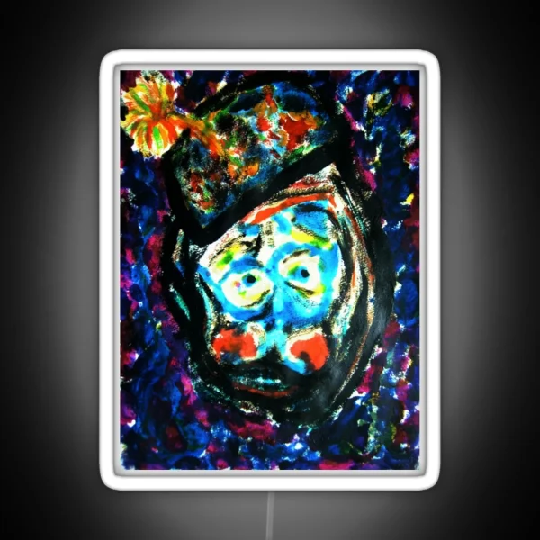 The Unhappy Clown RGB Neon Sign