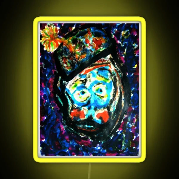 The Unhappy Clown RGB Neon Sign