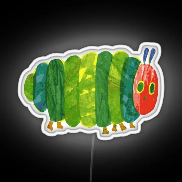 The Very Hungry Caterpillar RGB Neon Sign