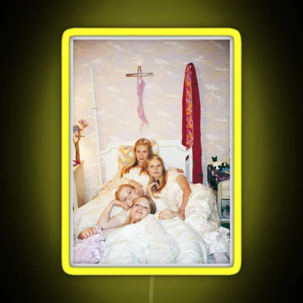 The Virgin Suicides Lisbon Sisters RGB Neon Sign