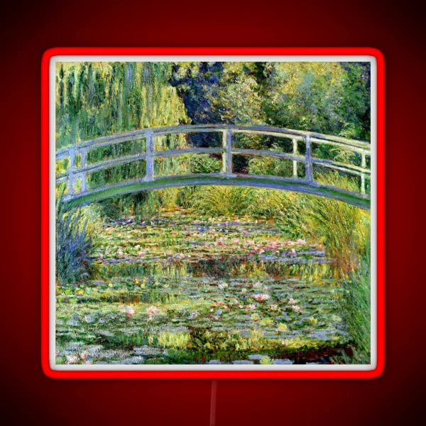 The Water Lily Pond RGB Neon Sign