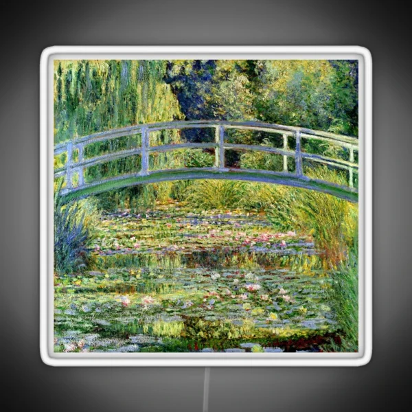 The Water Lily Pond RGB Neon Sign