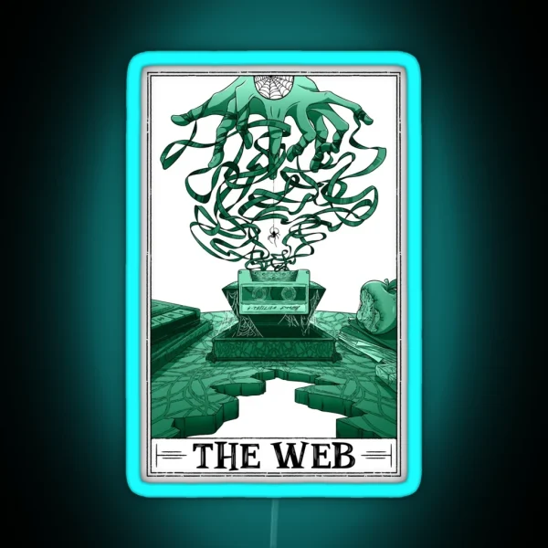 The Web Tarotesque Light RGB Neon Sign