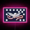 RGB Color-Changing Whiskey Rebellion Neon Sign with LED Display Illumination