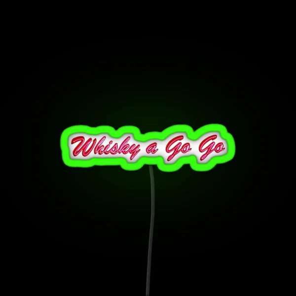 The Whisky A Go Go Sunset Strip RGB Neon Sign