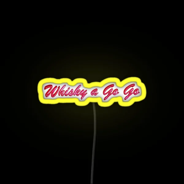 The Whisky A Go Go Sunset Strip RGB Neon Sign