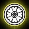 Modern LED White Lotus Avatar Neon Sign with Colour Changing Features