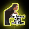 Vibrant RGB LED Sign Featuring Iconic Wicked Witch of East Gag