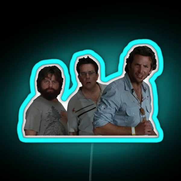 The Wolfpack The Hangover RGB Neon Sign