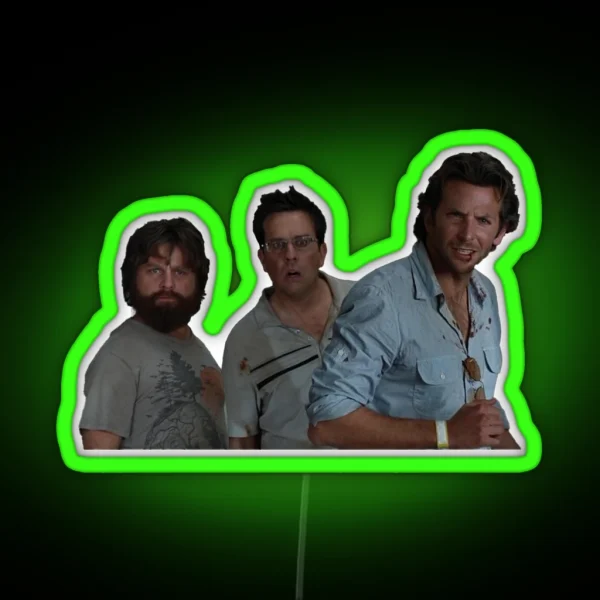 The Wolfpack The Hangover RGB Neon Sign