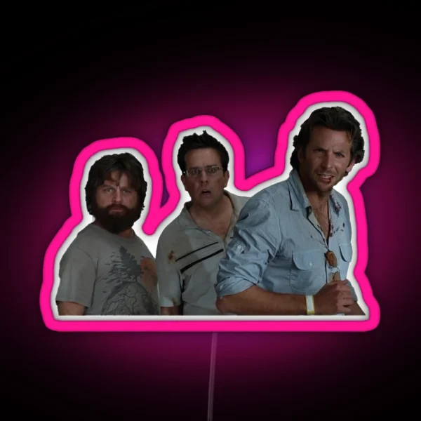 The Wolfpack The Hangover RGB Neon Sign