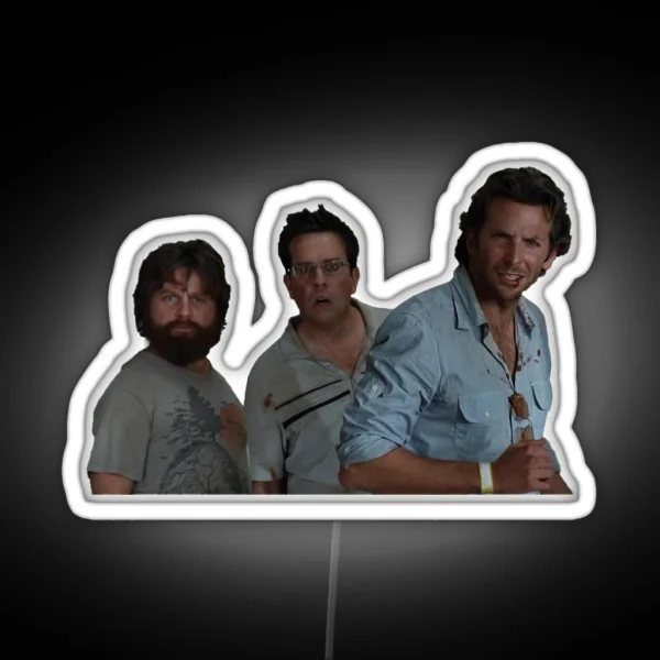 The Wolfpack The Hangover RGB Neon Sign