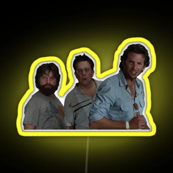 The Wolfpack The Hangover RGB Neon Sign