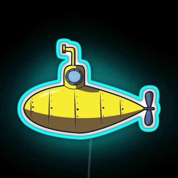 The Yellow Submarine RGB Neon Sign