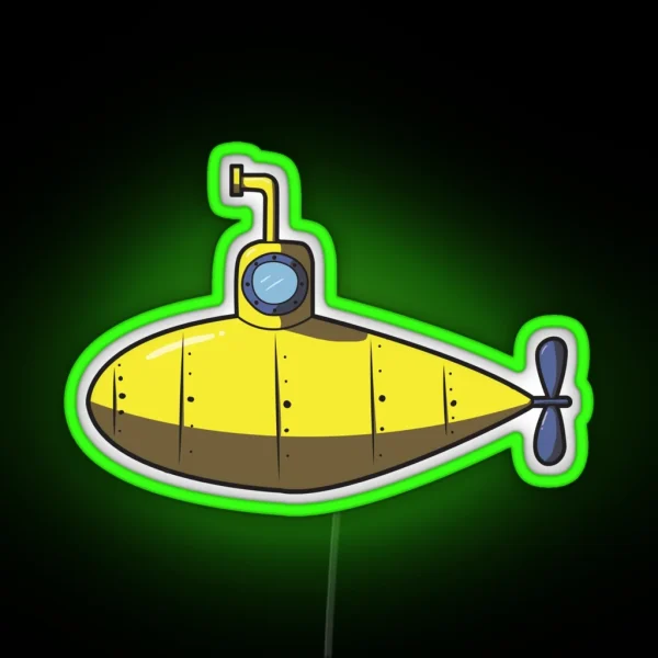 The Yellow Submarine RGB Neon Sign