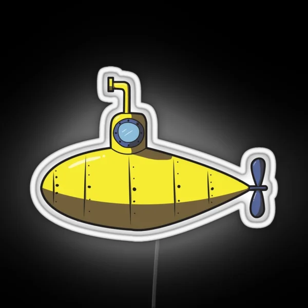The Yellow Submarine RGB Neon Sign