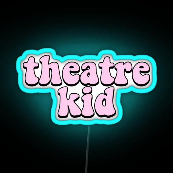 Theatre Kid RGB Neon Sign