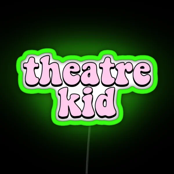 Theatre Kid RGB Neon Sign