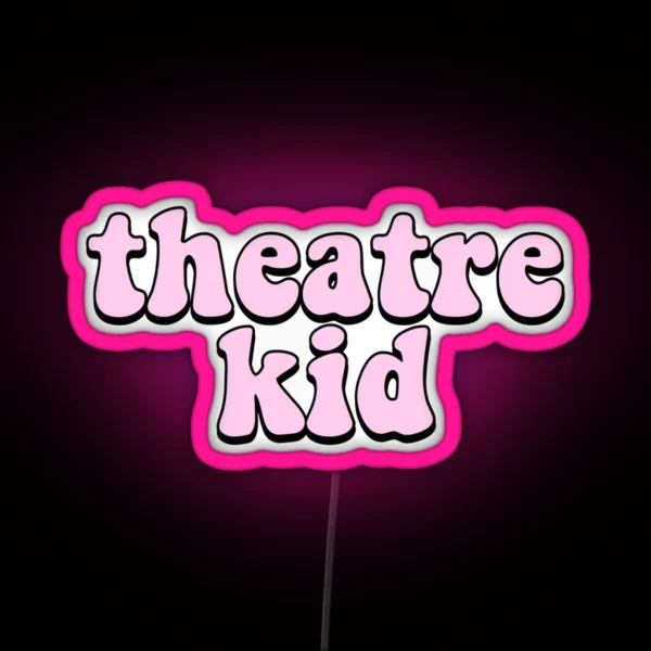 Theatre Kid RGB Neon Sign