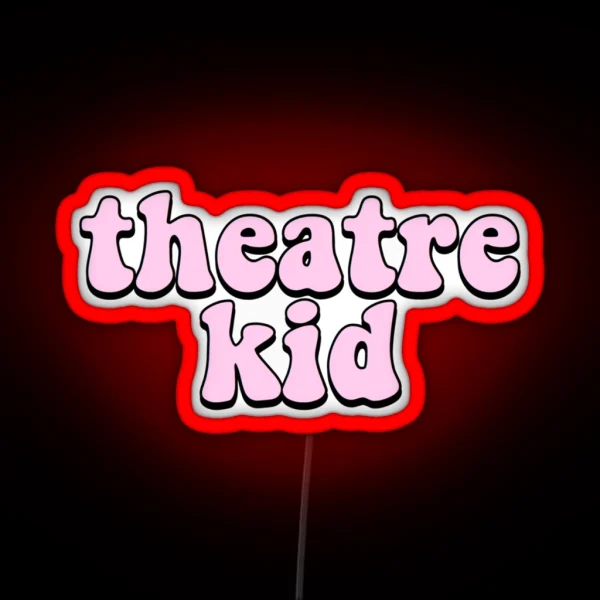 Theatre Kid RGB Neon Sign