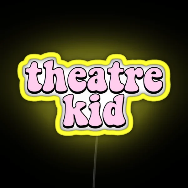 Theatre Kid RGB Neon Sign