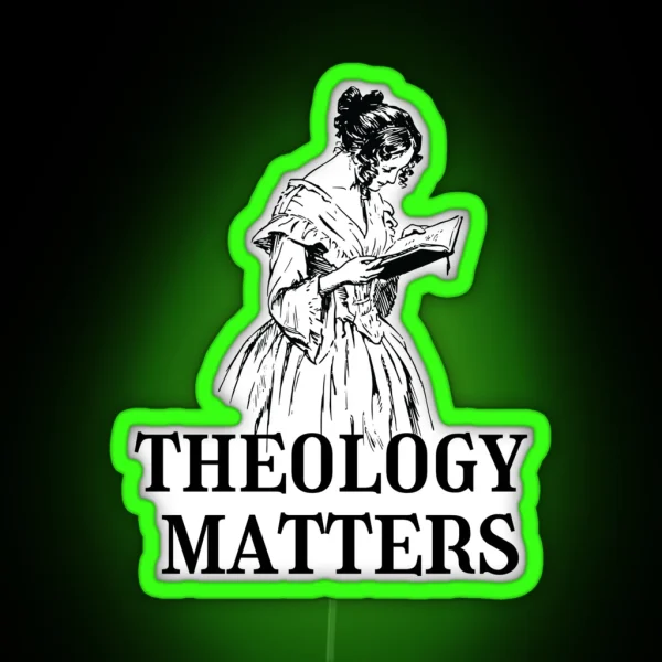 Theology Matters RGB Neon Sign