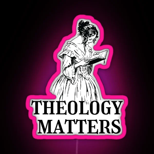 Theology Matters RGB Neon Sign