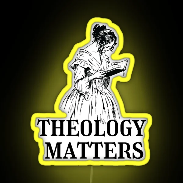 Theology Matters RGB Neon Sign