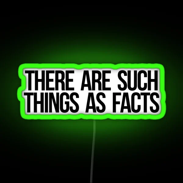 There Are Such Things As Facts RGB Neon Sign